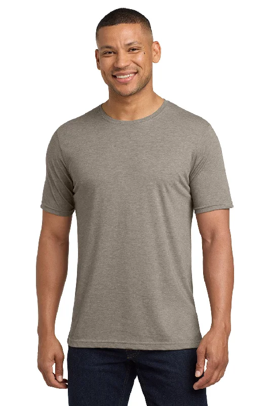 Men’s short-sleeve jet polos-Next Level Mens Jersey Short Sleeve Crewneck T-Shirt - Ash Grey