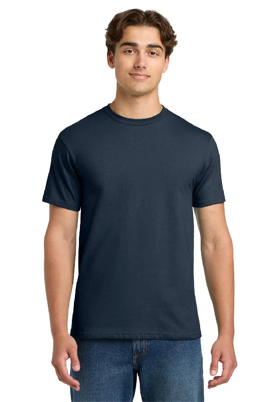 Men’s short-sleeve ooze tees-Gildan Mens Hammer Short Sleeve Crewneck T-Shirt - Sport Dark Navy Blue