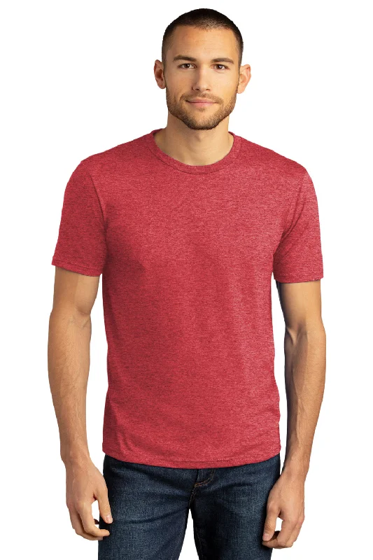 Men’s short-sleeve urn tees-District Mens Perfect DTG Short Sleeve Crewneck T-Shirt - Red Frost