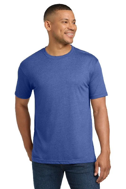 Men’s short-sleeve lark tops-Next Level Mens Jersey Short Sleeve Crewneck T-Shirt - Vintage Royal Blue