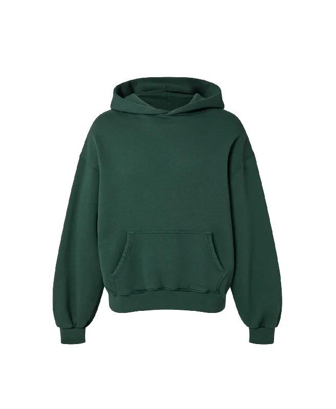 mens hoodie for stylish outdoor wear-450 GSM 'British Racing Green' Hoodie