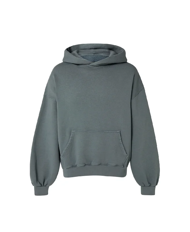 mens hoodie for active casual looks-450 GSM 'Iron Gray' Hoodie