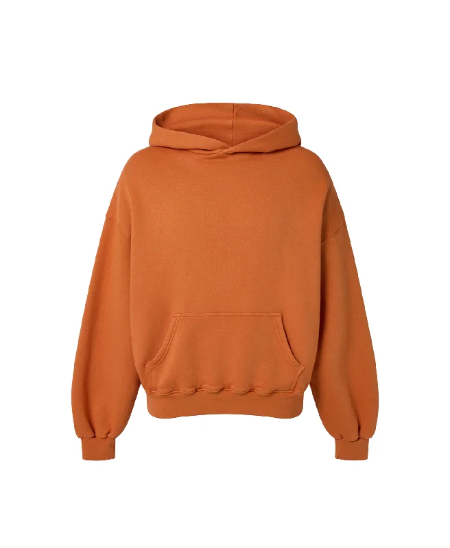 mens hoodie for versatile fashion looks-450 GSM 'Orange Rust' Hoodie