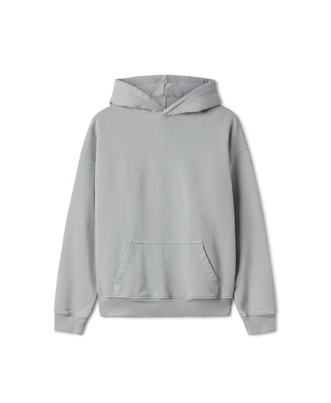 mens hoodie for trendsetting casual wear-600 GSM 'Neutral Gray' Hoodie