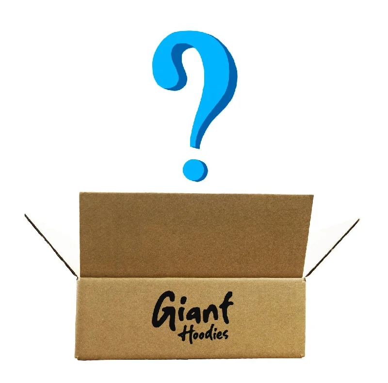 mens hoodie for fashion-conscious wear-Giant Hoodie Mystery Box Messups