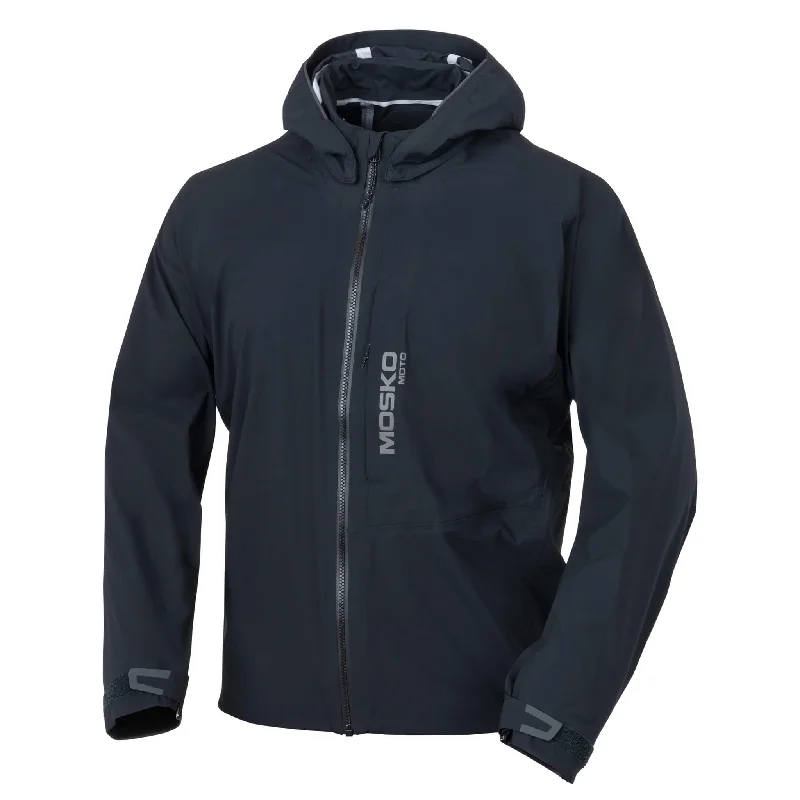 men's jackets with water-resistant insulation-Barfly Microshell Jacket