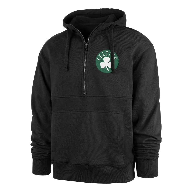 mens hoodie with stylish kangaroo pockets-BOSTON CELTICS '47 CLOSEOUT HOOD