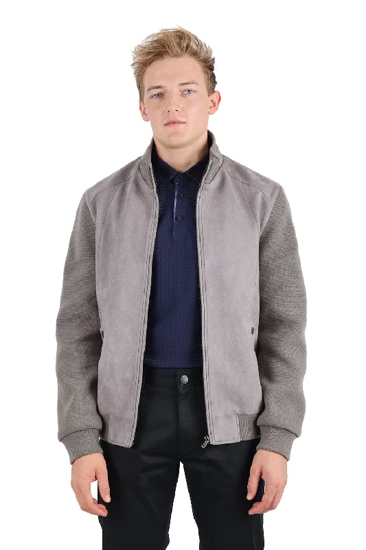 men's jackets with quick-access zip pockets-Cordial Way Bomber Jacket