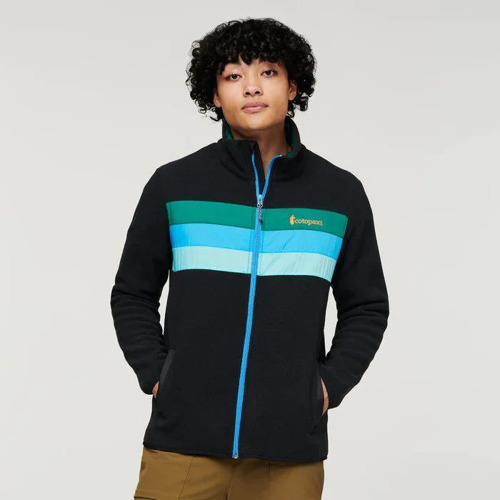 men's jackets with soft knit cuffs-Cotopaxi Men's Teca Fleece Full-Zip Jacket