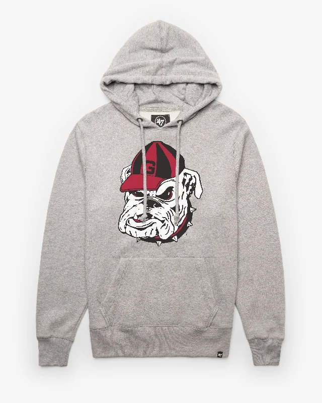 mens hoodie for minimalist gym wear-GEORGIA BULLDOGS IMPRINT '47 HEADLINE HOOD