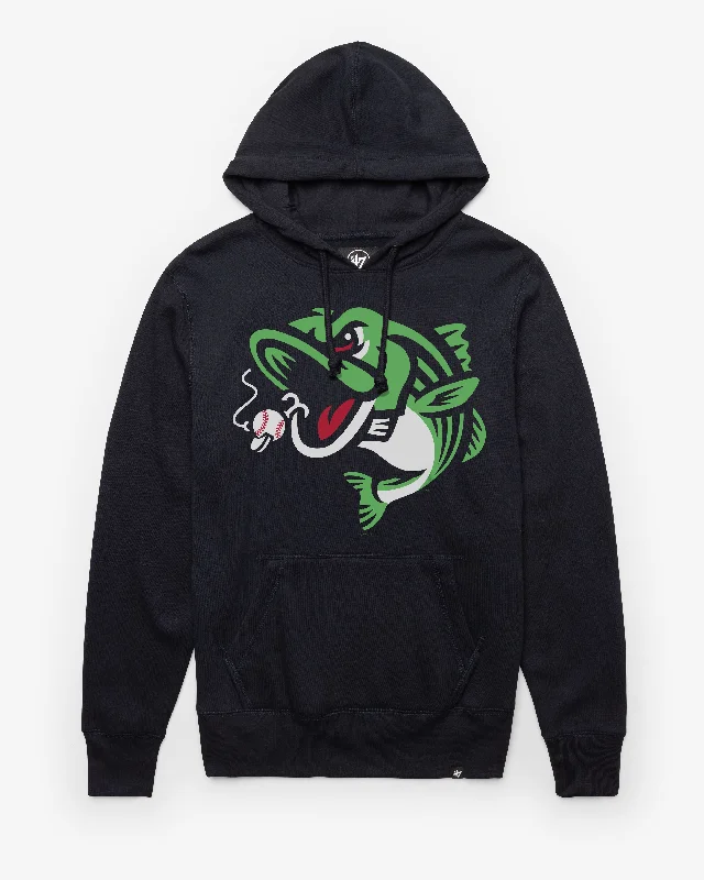 mens hoodie with bold street graphics-GWINNETT STRIPERS IMPRINT '47 HEADLINE HOOD