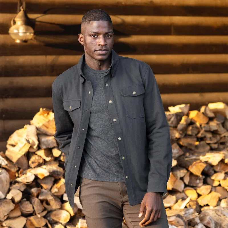 Heavy-Duty Shirt Jacket "Gray" – RSVLTS Reserve