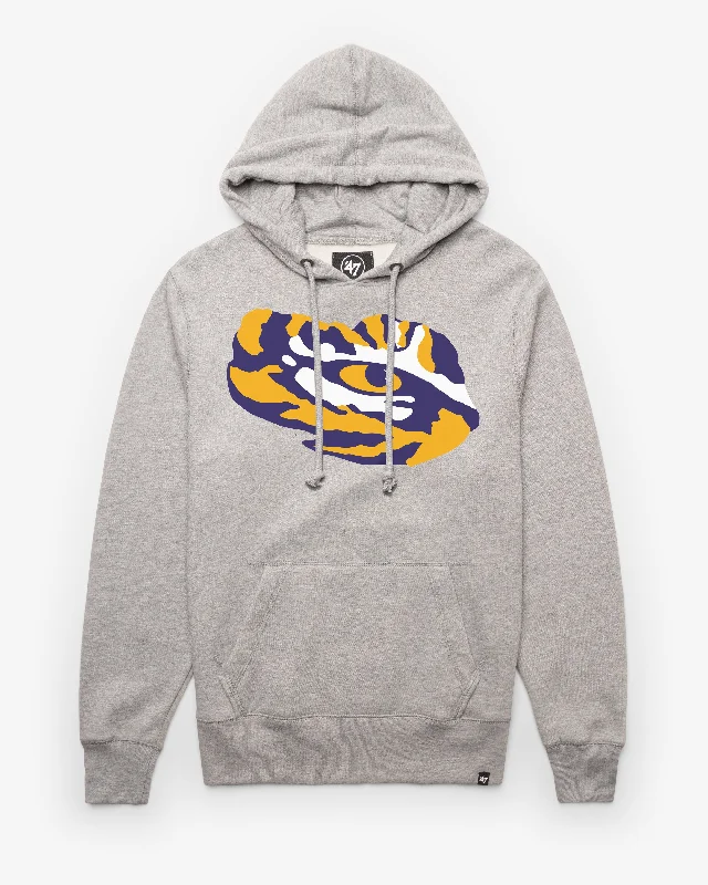 mens hoodie for athletic streetwear looks-LOUISIANA STATE TIGERS LSU IMPRINT '47 HEADLINE HOOD