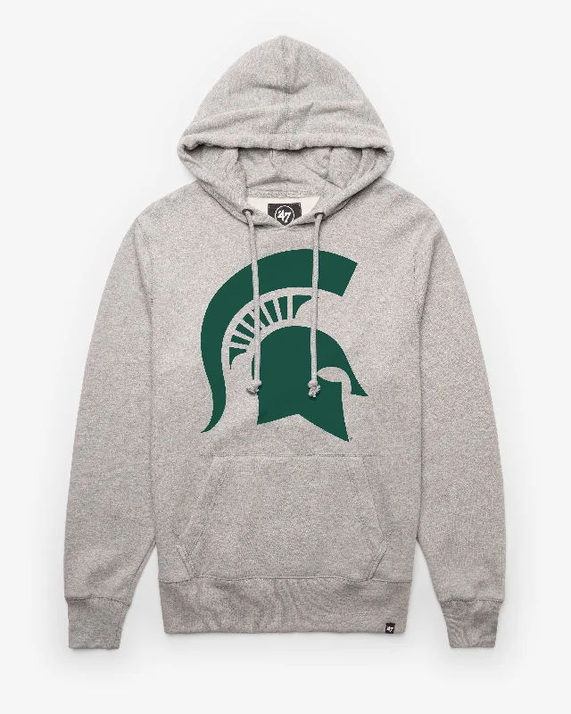 mens hoodie with modern urban twist-MICHIGAN STATE SPARTANS IMPRINT '47 HEADLINE HOOD