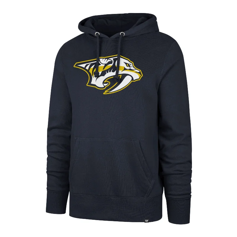 mens hoodie for stylish everyday wear-NASHVILLE PREDATORS IMPRINT '47 HEADLINE HOOD