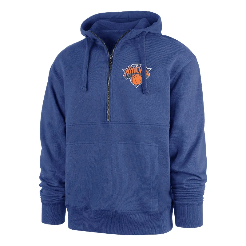 mens hoodie for sporty winter looks-NEW YORK KNICKS '47 CLOSEOUT HOOD