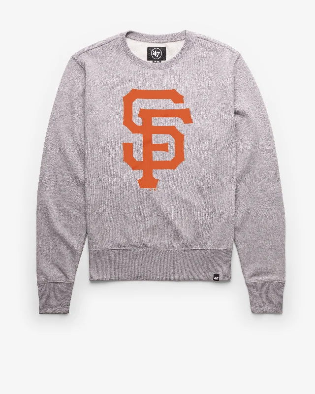 mens hoodie for laid-back street style-SAN FRANCISCO GIANTS IMPRINT '47 HEADLINE CREW