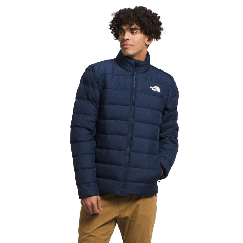 men's jackets with elastic waistband for fit-The North Face Men's Aconcagua 3 Insulated Jacket