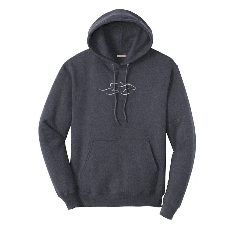 mens hoodie for chic and comfortable looks-Ultimate EMBRACE Hoodie - Heathered Navy