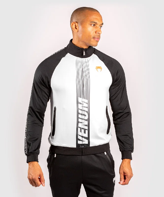 men's jackets with minimalist design for versatility-Venum Club 212 Track Jacket - Black/White