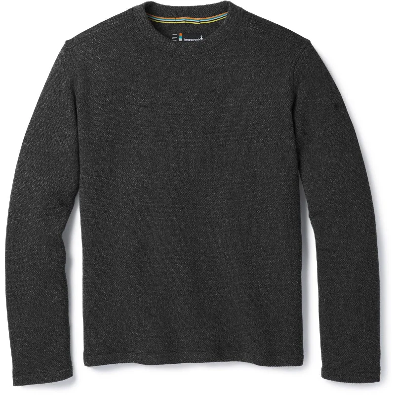 Men's wainwright sweater-Men's Hudson Trail Fleece Crew Sweater