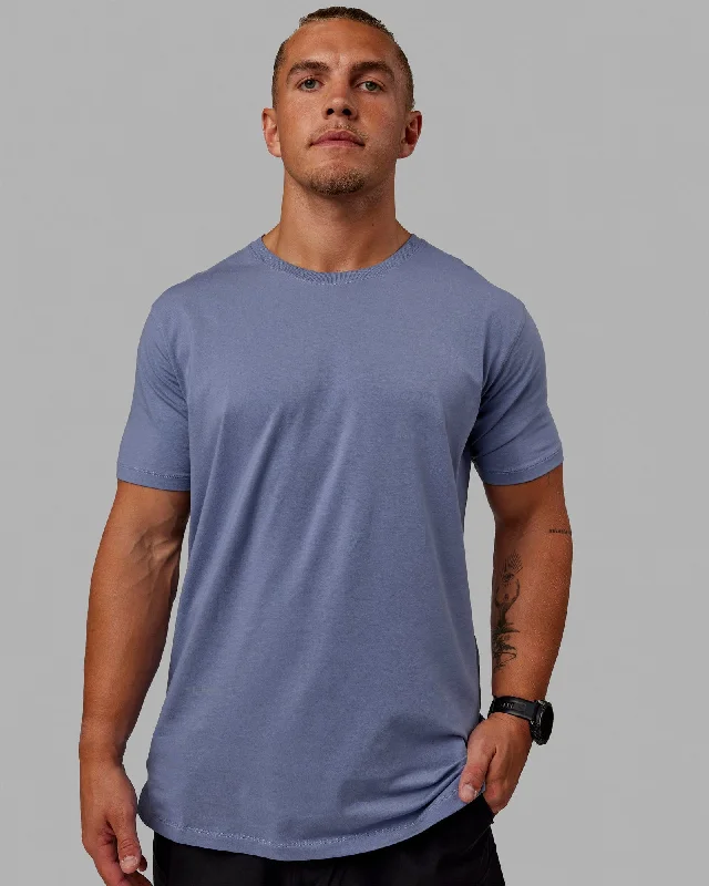 Men’s short-sleeve quip tees-Deluxe PimaFLX Tee - Blue Ice