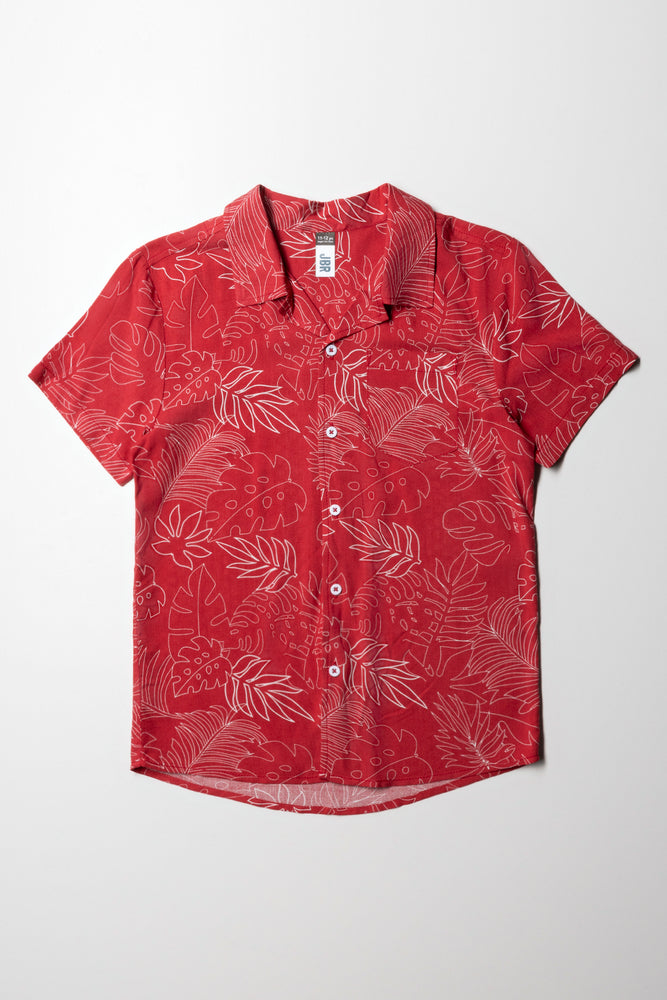 Men’s short-sleeve wisp shirts-Short Sleeve Shirt Rust