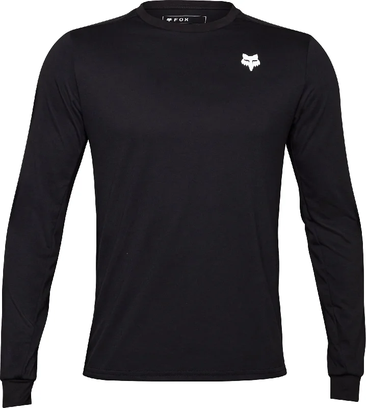 Men’s short-sleeve moot tees-Fox Ranger DriRelease Long Sleeve Mens Cycling Jersey - Black