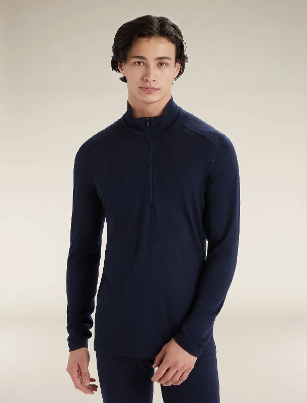 Men’s short-sleeve yew tees-Merino 200 Oasis Long Sleeve Half Zip Thermal Top (Men's)