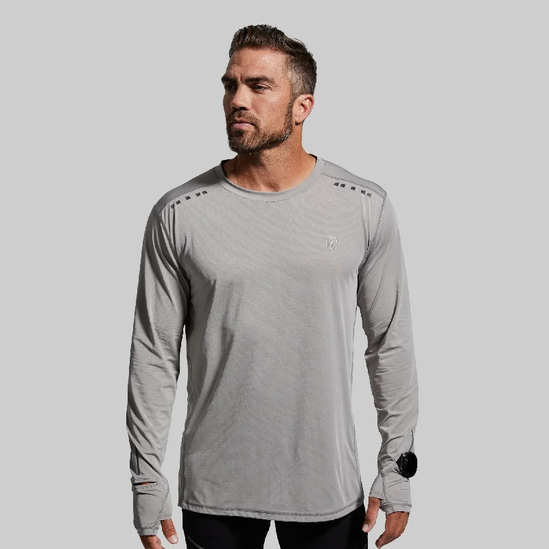 Men’s short-sleeve silt shirts-Men's Endurance Long Sleeve Shirt (Paloma Grey)