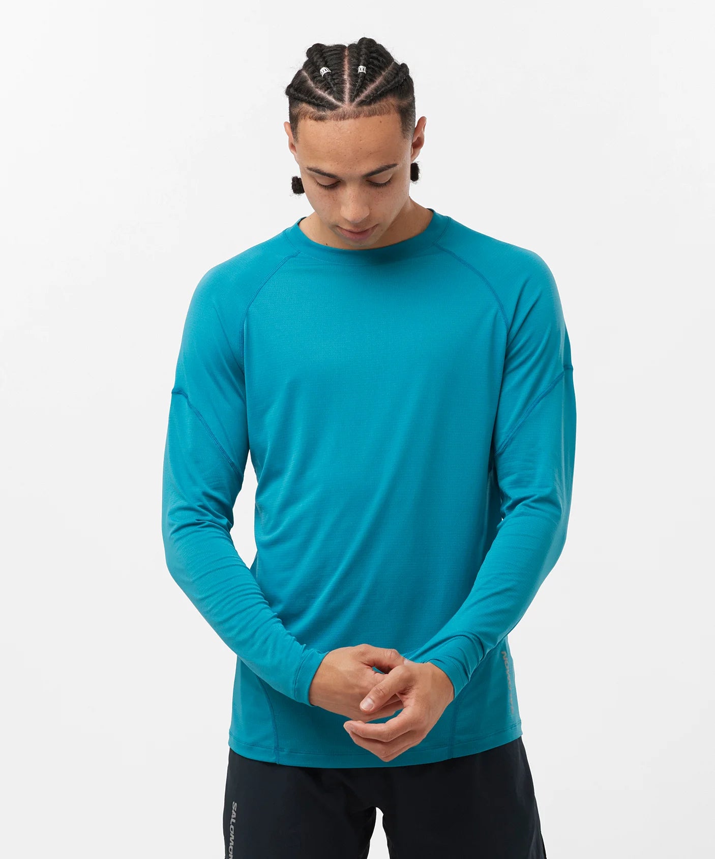 Men’s short-sleeve riven tees-Cross Run Long Sleeve T-Shirt (Men's)