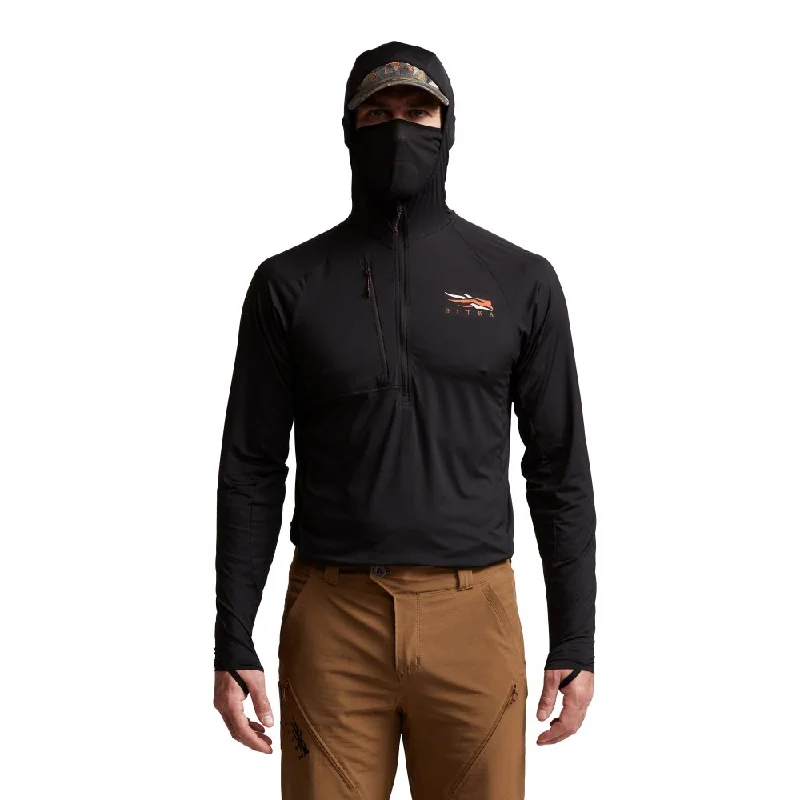 Men’s short-sleeve hued tops-'Sitka' Men's Equinox Guard Hoody - Sitka Black