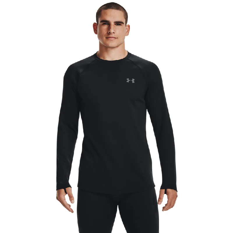 Men’s short-sleeve dusk polos-'Under Armour' Men's ColdGear® 4.0 Extreme Baselayer Crew - Black