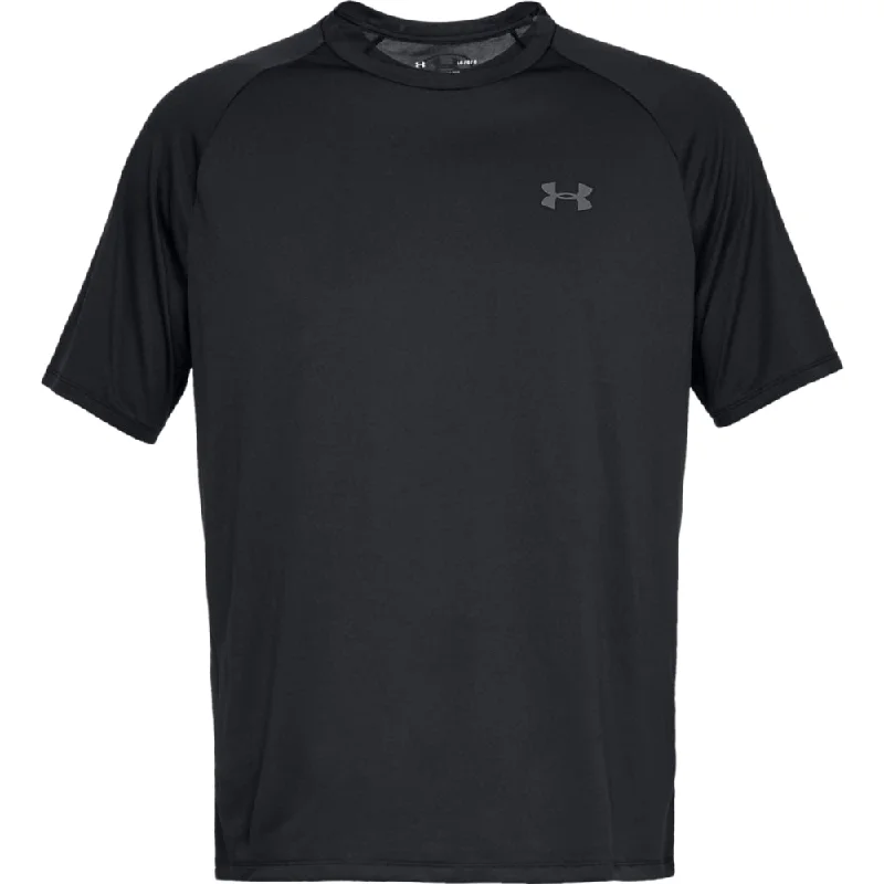 Men’s short-sleeve nix tops-'Under Armour' Men's Tech 2.0 Tee - Black / Graphite