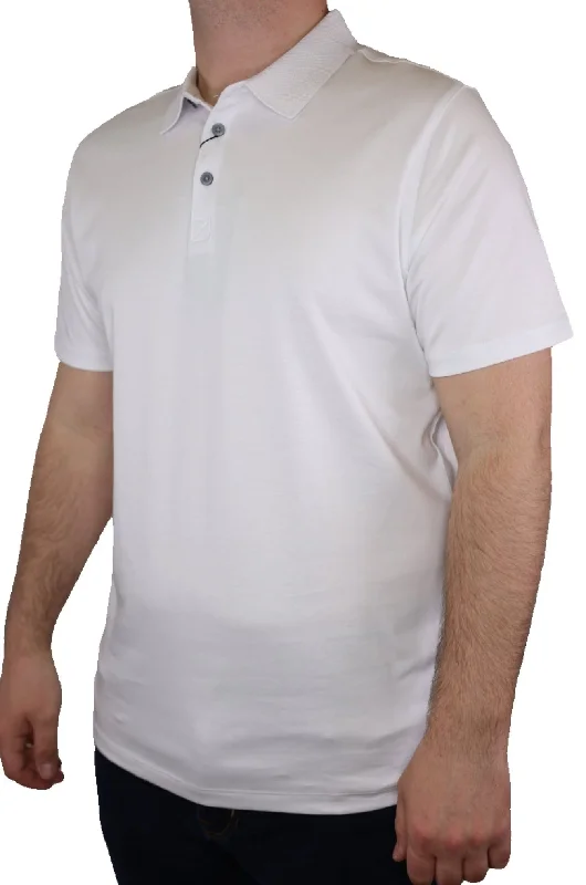 Men’s short-sleeve purl polos-Robert Barakett Polo Shirt