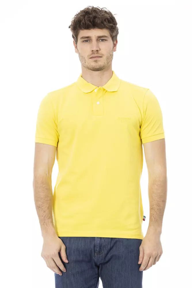 Men’s short-sleeve quill tops-Baldinini Trend  Cotton Men Men's Polo