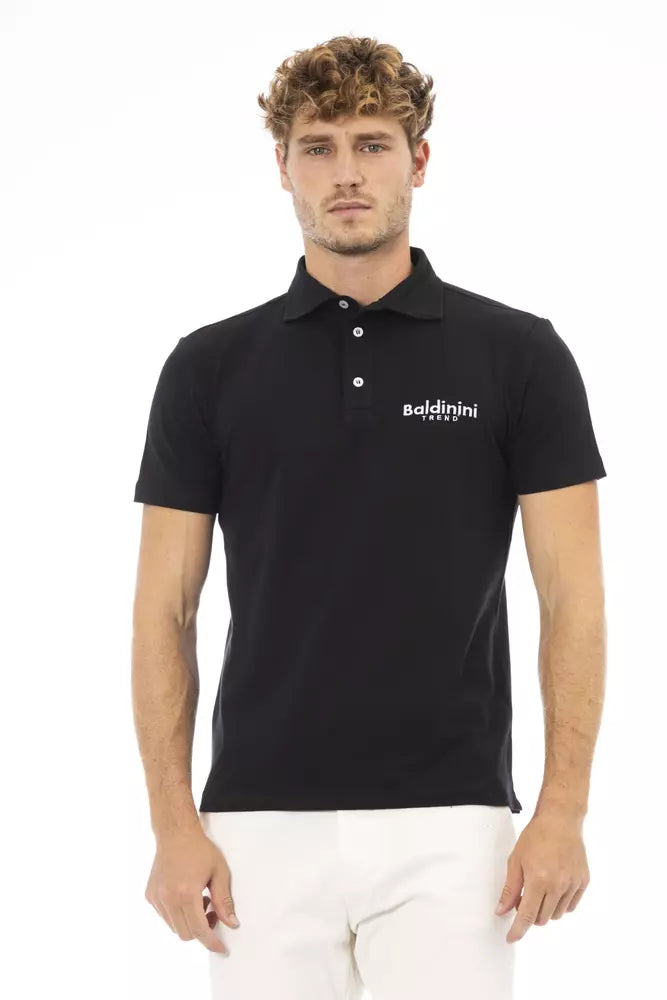 Men’s short-sleeve beryl polos-Baldinini Trend  Cotton Men Polo Men's Shirt