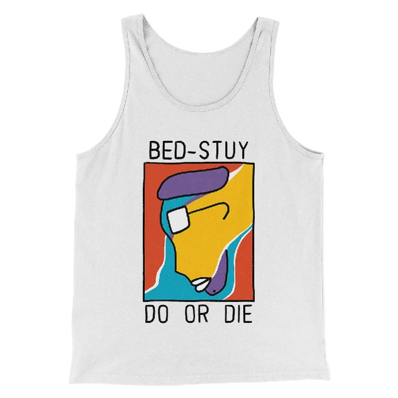 Men’s short-sleeve tilt polos-Bed-Stuy Do or Die Funny Movie Men/Unisex Tank Top