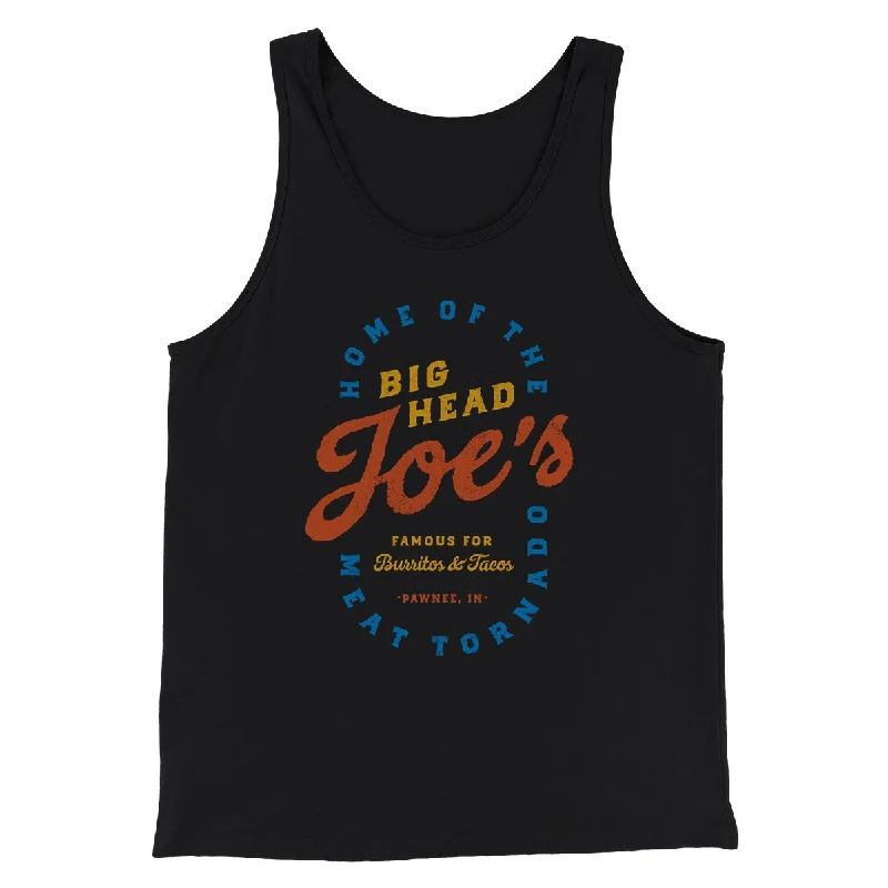 Men’s short-sleeve sable polos-Big Head Joe's Men/Unisex Tank Top