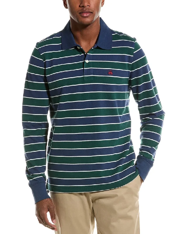 Men’s short-sleeve drake shirts-Brooks Brothers Slim Fit Polo Shirt