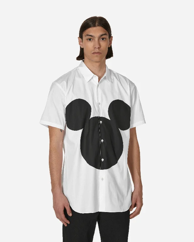 Men’s short-sleeve neap tees-Disney Shortsleeve Shirt White