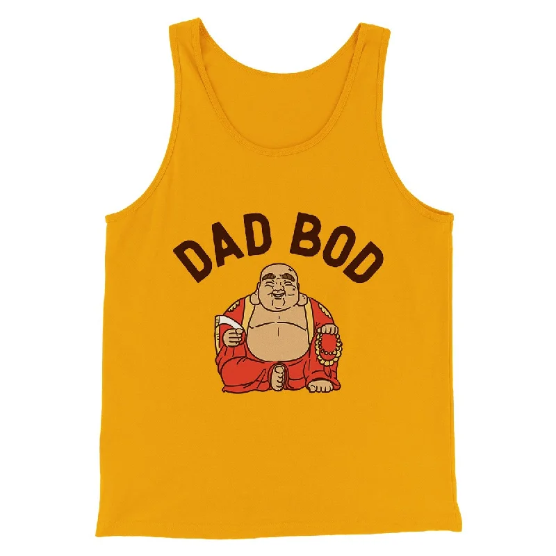 Men’s short-sleeve oriole polos-Dad Bod Funny Men/Unisex Tank Top