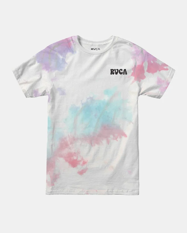 Men’s short-sleeve eider tees-Freedom Dove Tee - White Tie Dye