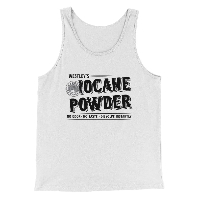 Men’s short-sleeve wisp shirts-Iocane Powder Funny Movie Men/Unisex Tank Top