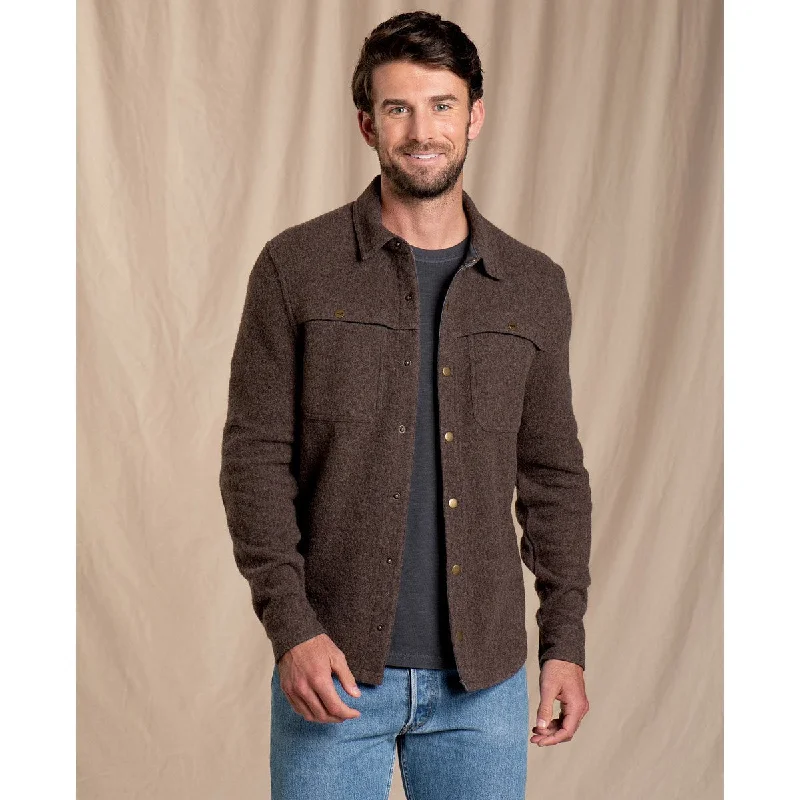 Men's classic faint-stripe shirts-Men's Kennicott Shirt Jacket