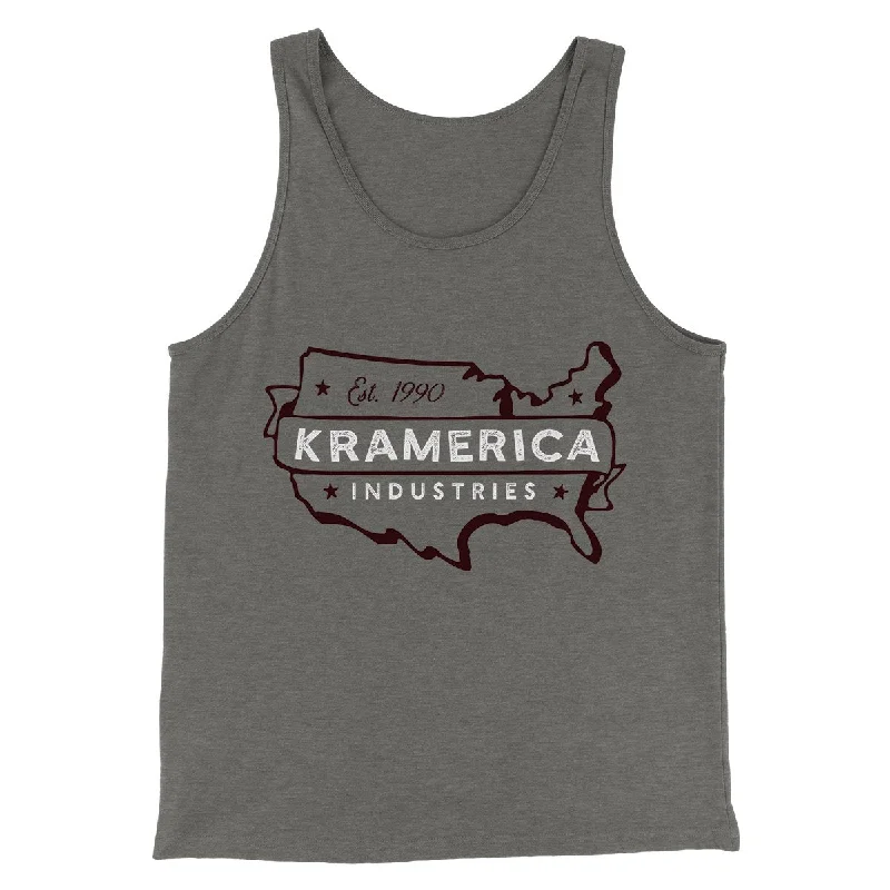 Men’s short-sleeve vale polos-Kramerica Industries Men/Unisex Tank Top