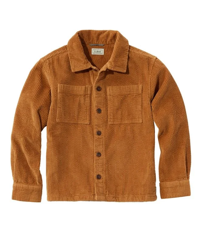 Men's lightweight lisse shirts-L.L.Bean Comfort Corduroy Shirt Kids'