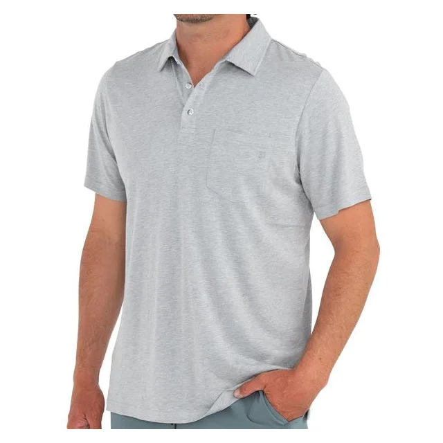 Men’s short-sleeve pelt tops-Men's Bamboo Heritage Polo