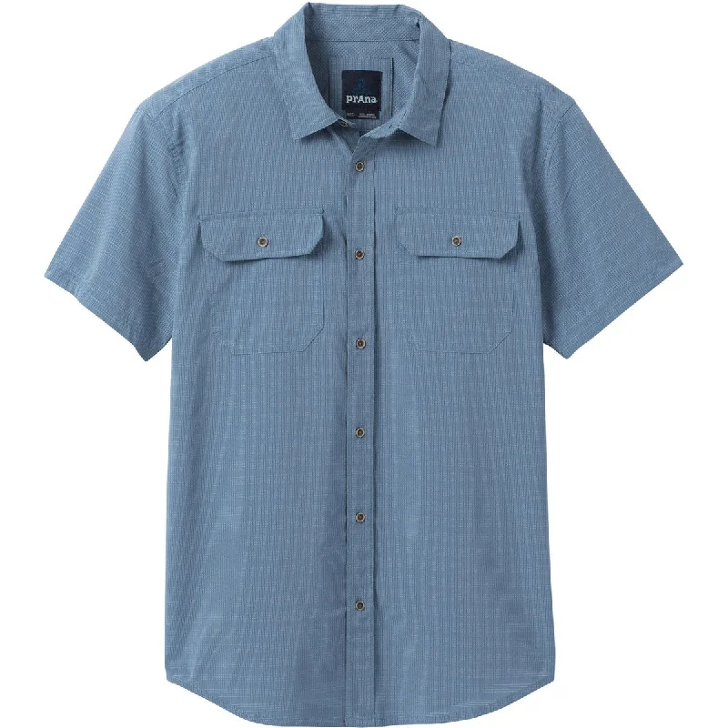 Men's relaxed etamine shirts-Men's Cayman Short Sleeve Shirt