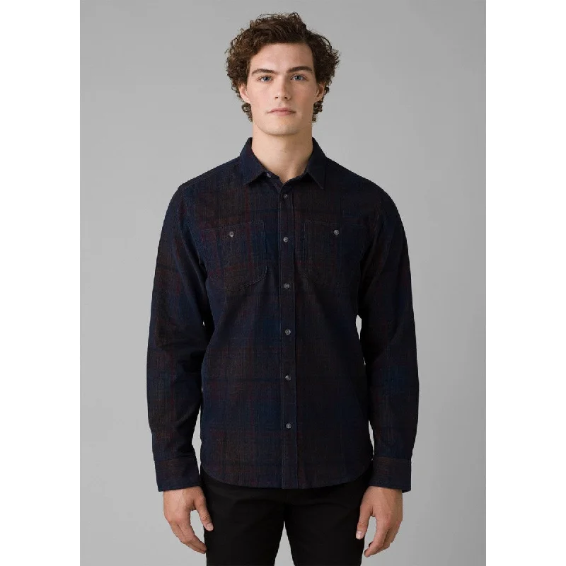 Men's rugged waxed shirts-Men's Dooley Cord Shirt